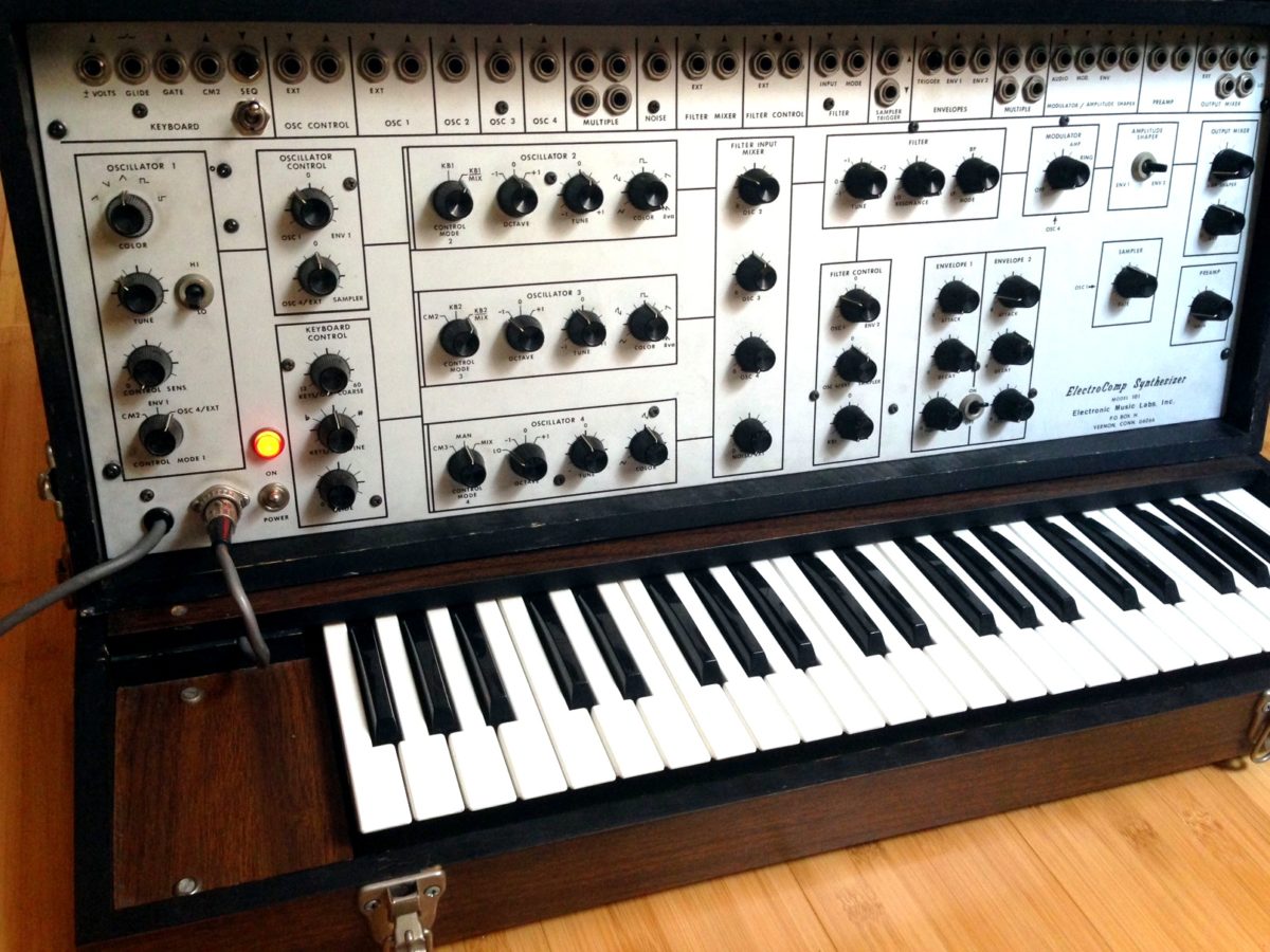 EML 101 1 volt per octave conversion mod Bell Tone