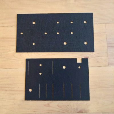 Moog Rogue panel dust protector gaskets set