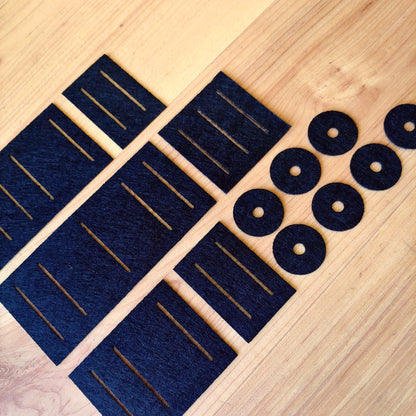 Roland Juno 60 Slider and Switch Gaskets Set image 1