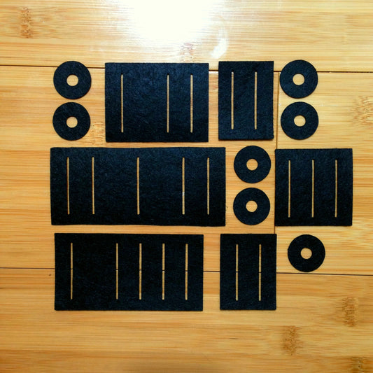 Roland Juno 6 Slider and Switch Gaskets Set image 0