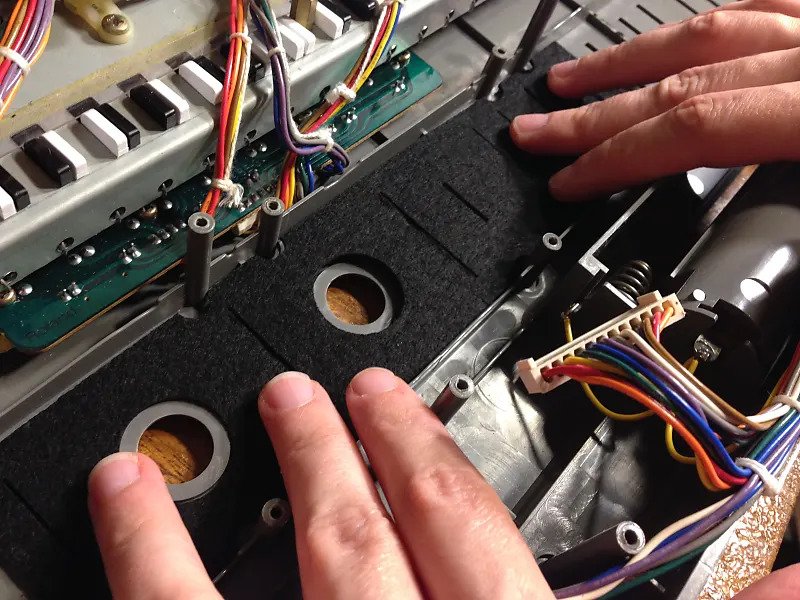 Roland SH-101 Panel Controls/Sliders Dust Gaskets Set image 2