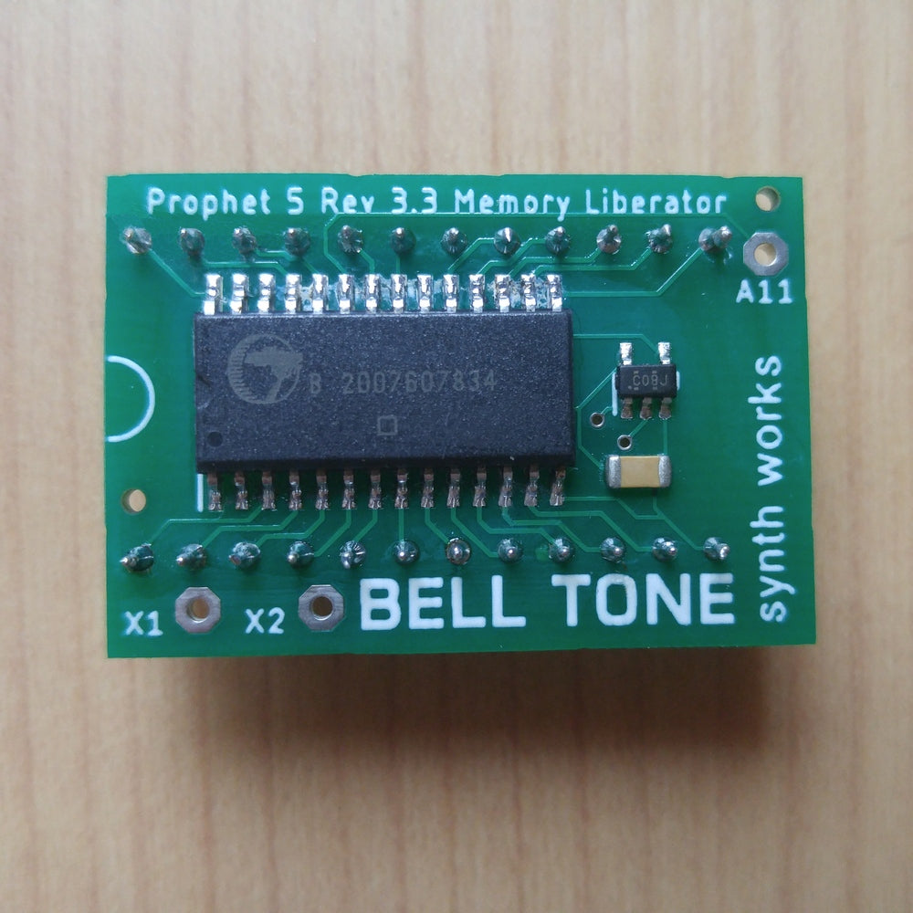 Prophet 5 Rev 3.3 "Memory Liberator" F-RAM Upgrade (lose the battery!) image 1