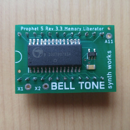 Prophet 5 Rev 3.3 "Memory Liberator" F-RAM Upgrade (lose the battery!) image 1