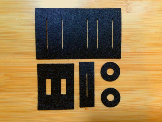 Roland CompuRhythm CR-78 Slider and Switch Dust Gaskets Set image 0