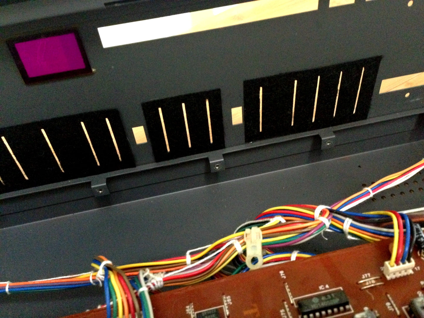 LOT OF 4 SETS of New Dust Protectors for Roland Juno 106 Sliders (save $20!) image 2