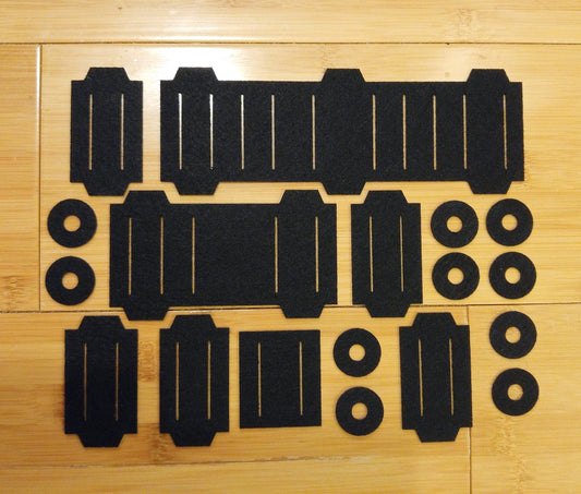 Roland Jupiter 6 Slider and Switch Dust Gaskets Set image 0