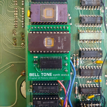 Prophet 10 “Memory Liberator” F-RAM Upgrade (replace all 4 RAMs with just one chip and lose the battery!) image 1