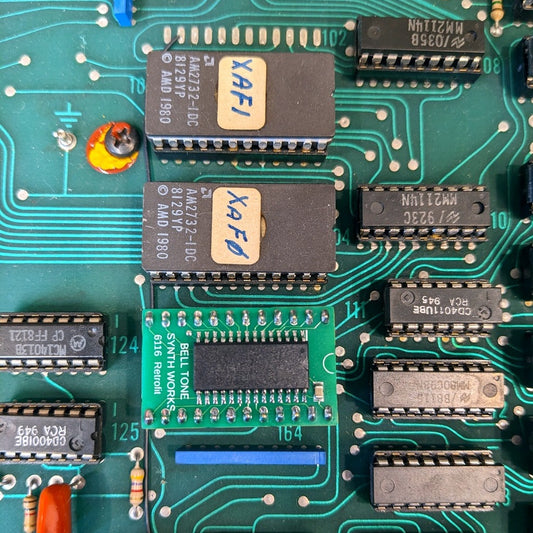 Oberheim OB-Xa "Memory Liberator" memory upgrade module