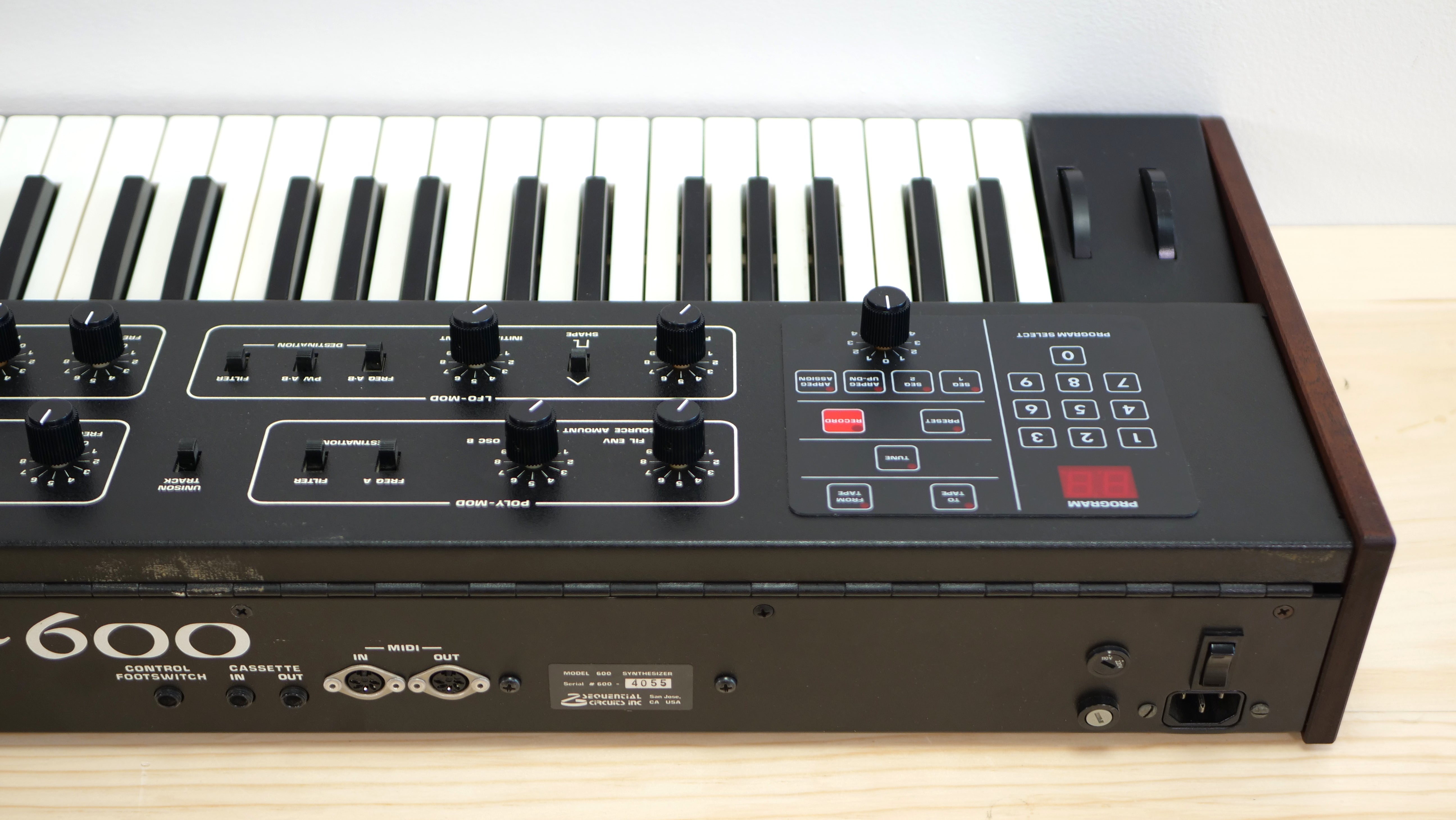 Sequential Circuits Prophet 600 – Bell Tone Synth Works