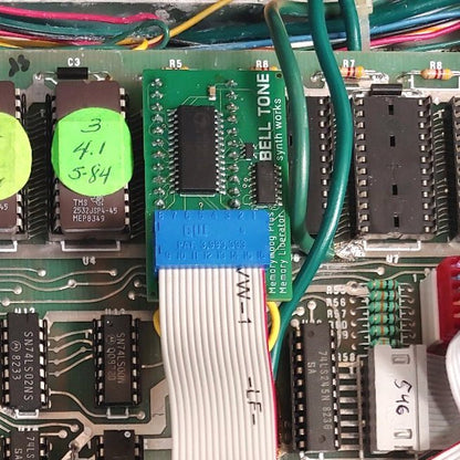 Moog Memorymoog PLUS "Memory Liberator" upgrade - replaces the battery and all 8 RAM chips! image 0