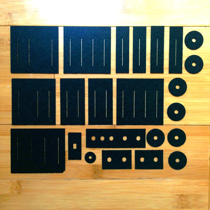 Roland Jupiter 8 Slider and Switch Dust Gaskets Set image 0