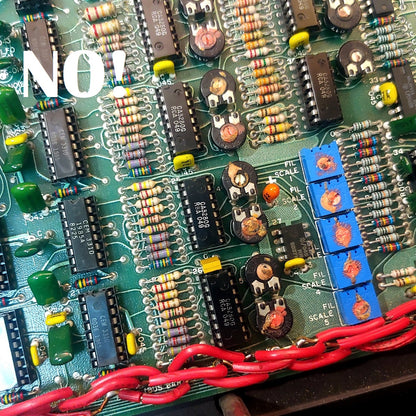 Prophet 5 and 10 Analog Board Supply Bus Strips
